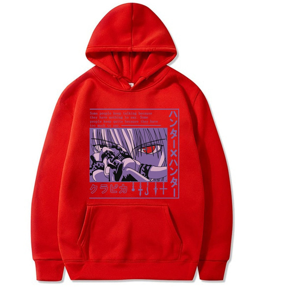 Hunter X Hunter Kurapika HxH Devil Eye hoodie long sleeve pullover