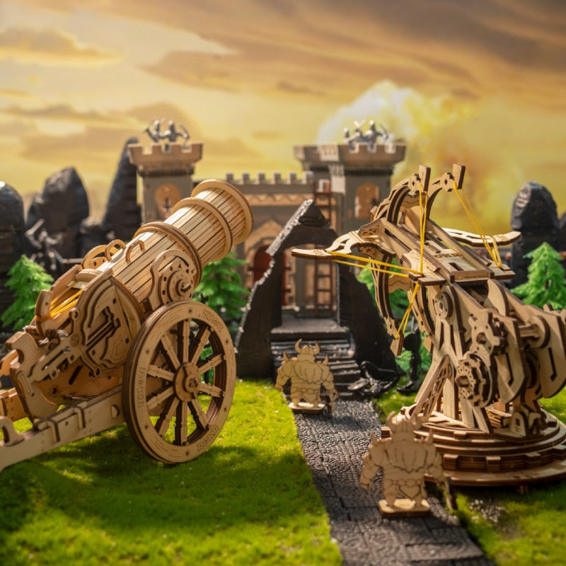 Robotime 3D Wooden Puzzle Medieval Siege Weapons